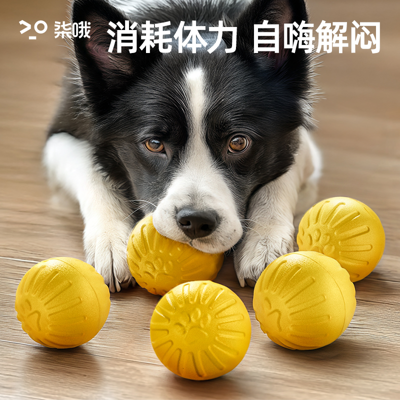 狗狗玩具大型犬圆环飞盘边牧发声拉力环磨牙耐咬解闷神器宠物玩具