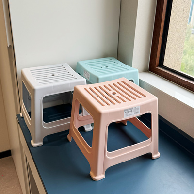 塑料凳子家用加厚防滑凳成人换鞋凳餐厅茶几儿童板凳浴室凳高凳子