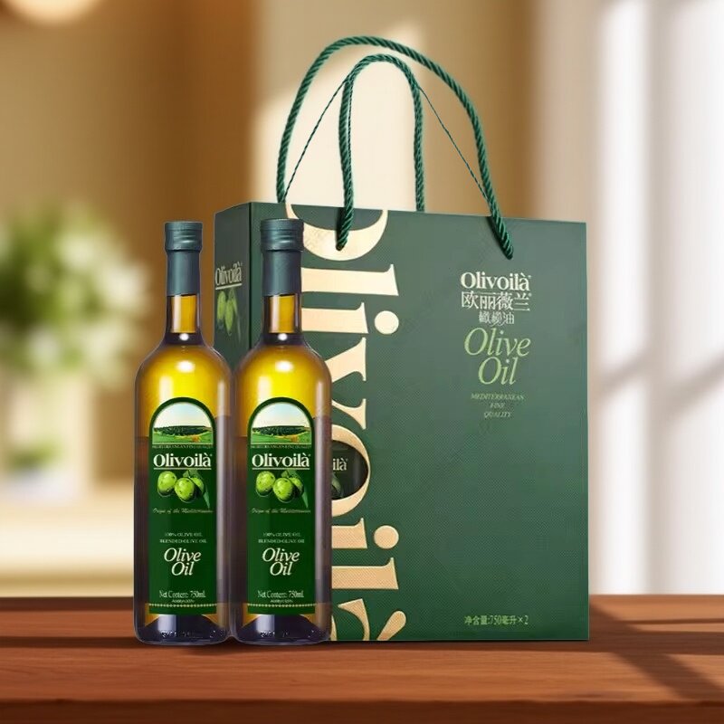 欧丽薇兰橄榄油750ml*2瓶礼盒装
