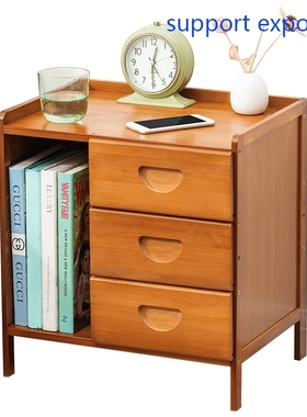 Bedside table small solid wood cabinet storage cabinet bedro