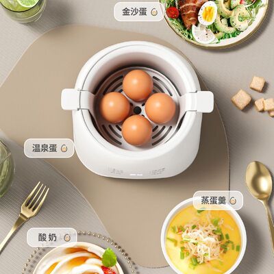 Egg Boiler, Automatic Steamer, Dormitory Breakfast Machine,