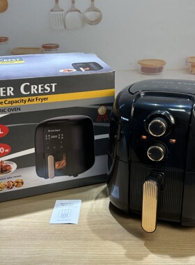 Touchscreen air fryer, large capacity visual fryer, French f