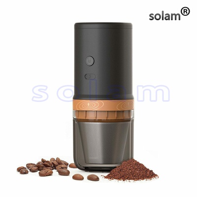 Electric USB car coffee machine grinder grinds coffee cups