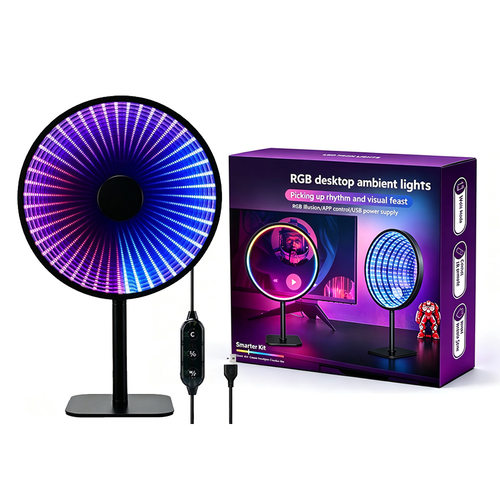 WIFI Pickup Desktop Light Thousand Layer Mirror 3D Abyss Lig