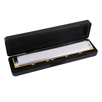 Harmonica 24 hole polyphonic C-key harmonica beginner playin