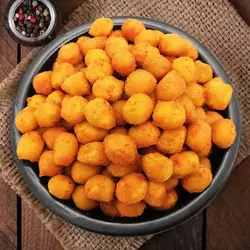 180克酥脆咸香棋子豆麻辣孜然五香椒盐陕西特产蒲城石子馍零食