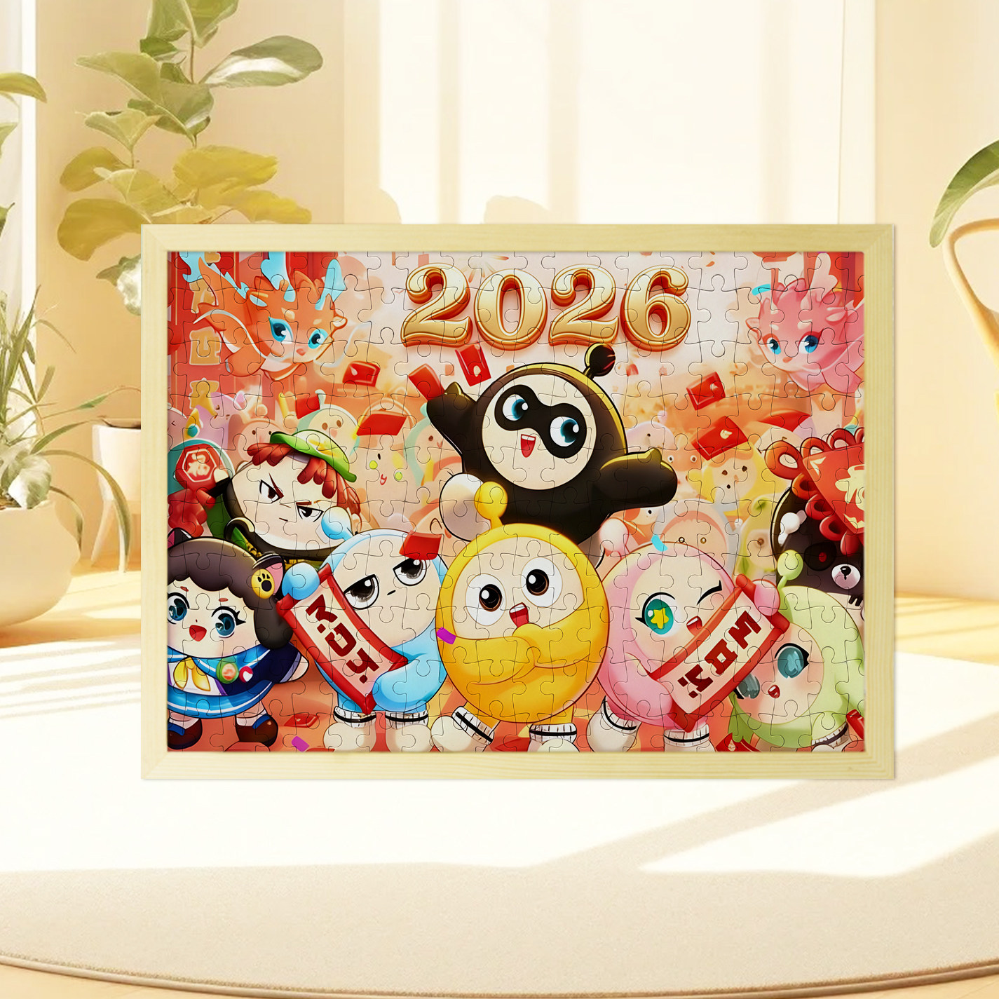 2026蛋仔派对木质拼图1000片高级感大人解压500儿童益智玩具摆件,模玩/动漫/周边/娃圈三坑/桌游,动漫挂件/文具,淘宝优惠券,粉丝福利购,淘宝优惠卷