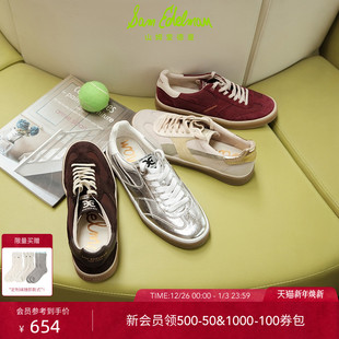 德训鞋 复古跨年红色板鞋 女ALTHEA EDELMAN山姆爱德曼25冬新品 SAM