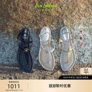 女GIGI SAM 舒适夹趾人字拖鞋 凉鞋 SIGNET EDELMAN山姆爱德曼夏季