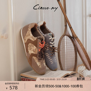 女CIRCUS EDELMAN山姆爱德曼春芭蕾德训薄底赛车鞋 虞书欣同款 SAM