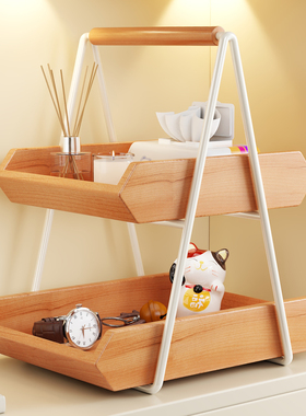 实木入户门口玄关放钥匙置物架