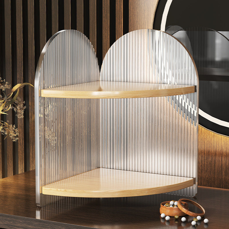 化妆品台面护肤品置物架桌面化妆台化妆室洗手洗漱台收纳架子