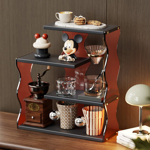 杯子收纳置物架吧台多层餐边柜