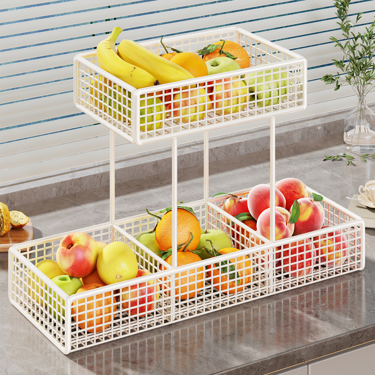 水果盘家用客厅茶几多层置物架