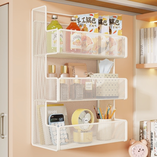 墙上置物架宿舍床头免打孔挂篮学生寝室上铺必备神器壁挂式 收纳架