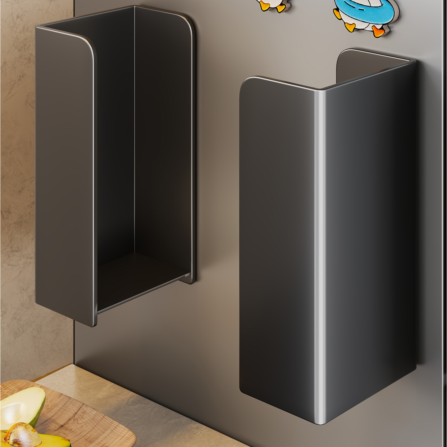 纸巾盒厨房湿巾置物架分体壁挂式