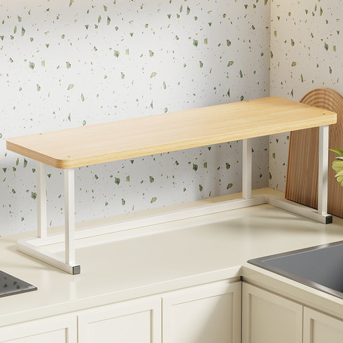 微波炉置物架多功能厨房台面烤箱支架桌面上空气炸锅专用收纳架子