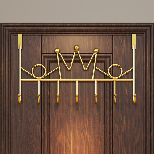 门后挂钩免打孔卧室置物架