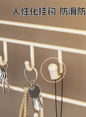 多功能收纳壁挂玄关钥匙收纳摆件挂架桌面进门入户门口鞋柜置物架