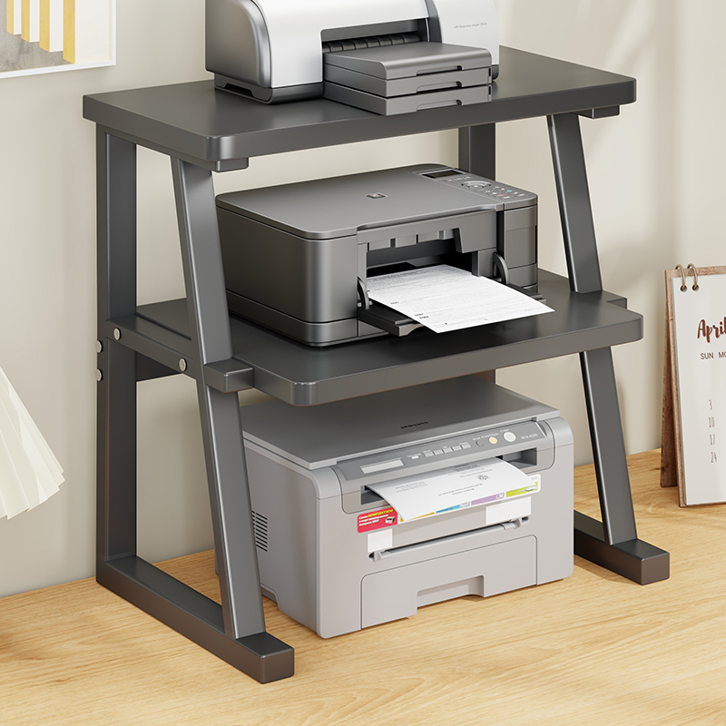 办公室桌面打印机置物架