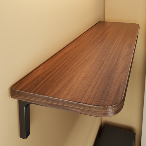 墙上置物架家用壁挂式一字板