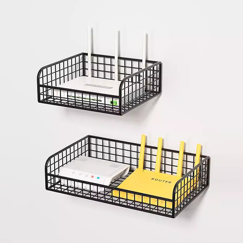路由器放置架墙上置物架wifi机顶