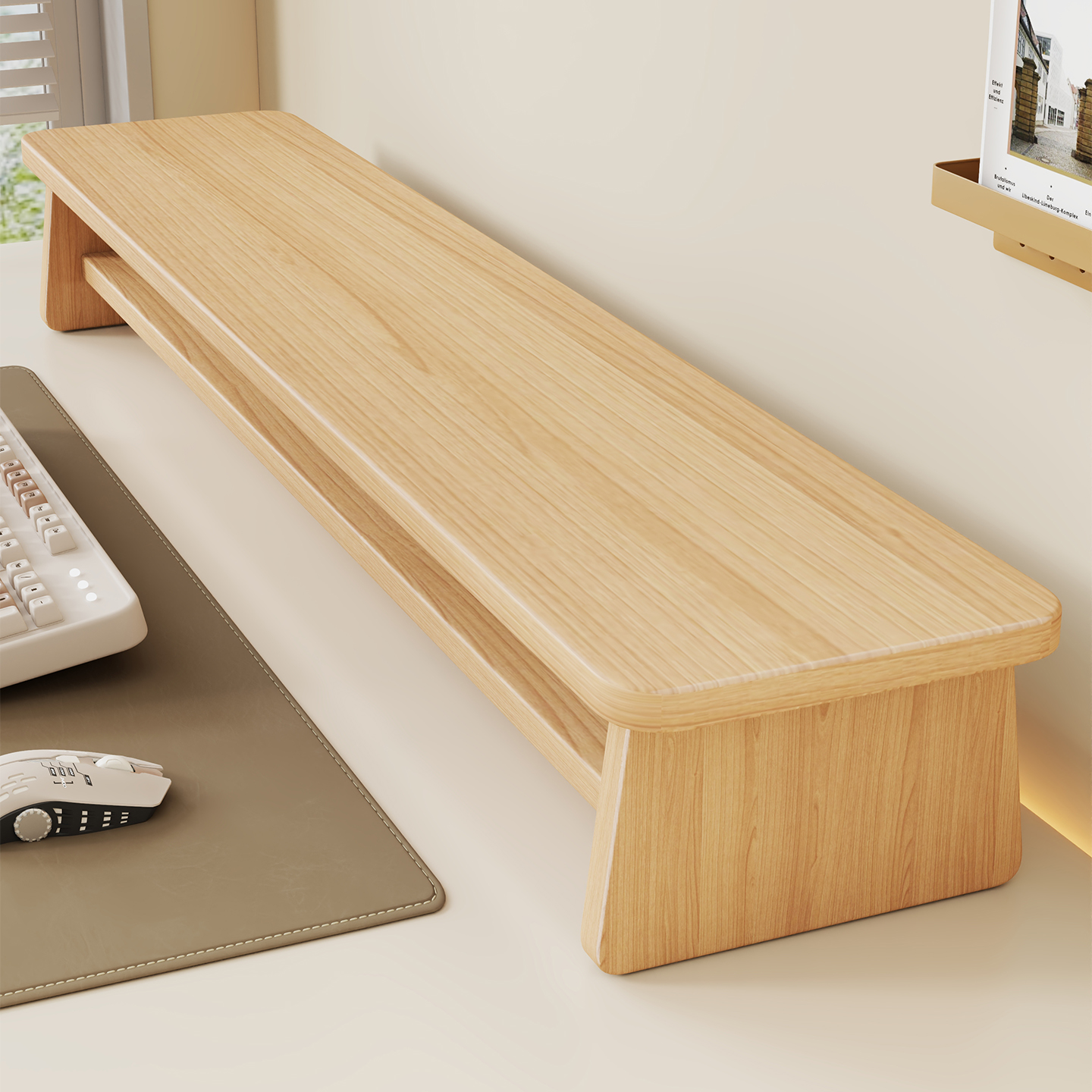 电脑显示器增高架办公桌面