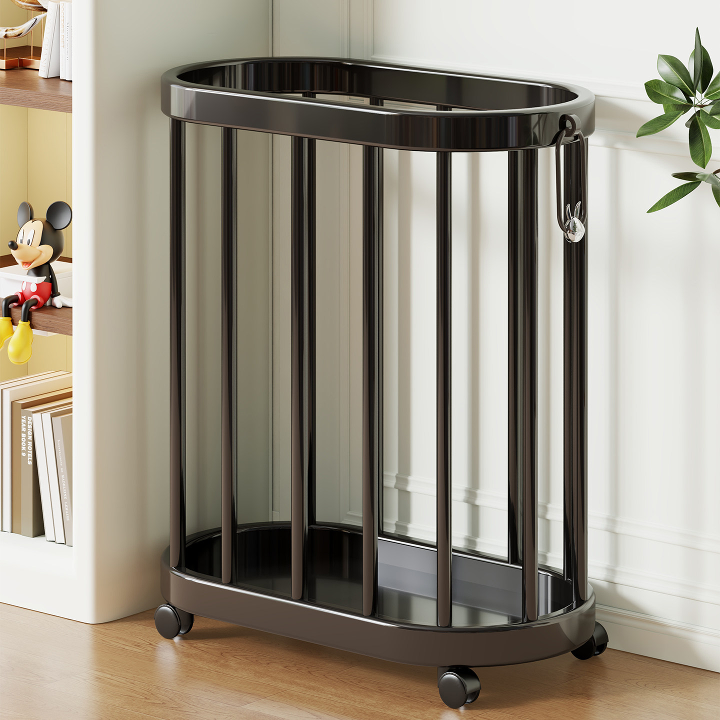 瑜伽垫收纳筐家用带轮可移动运动工具健身器材收纳神器夹缝置物架,收纳整理,运动器材收纳用具,淘宝优惠券,粉丝福利购,淘宝优惠卷