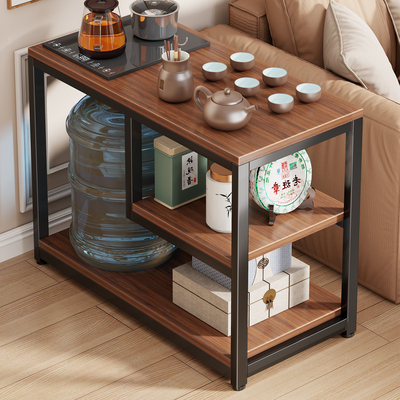 茶水柜客厅可移动沙发边柜