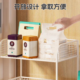 家门口外卖置物架落地多层快递收纳架小型杂物整理架子简易储物架