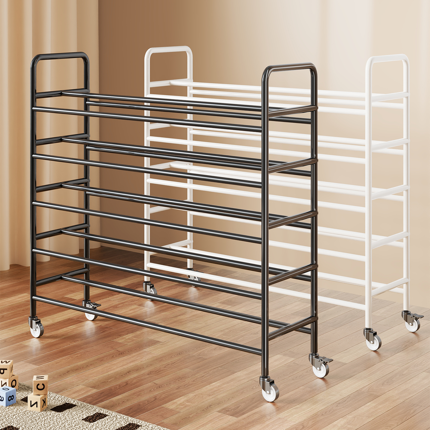 篮球收纳架多层大容量运动球类