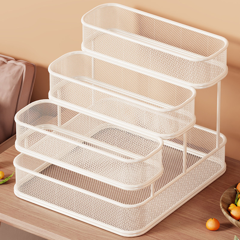 桌面置物架阶梯式简约水杯整理办公室茶包杯子收纳水吧茶具展示架,收纳整理,整理架/置物架/收纳架,淘宝优惠券,粉丝福利购,淘宝优惠卷