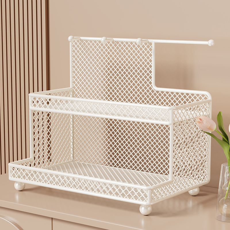 分层大容量收纳 挂钩设计 优质烤漆