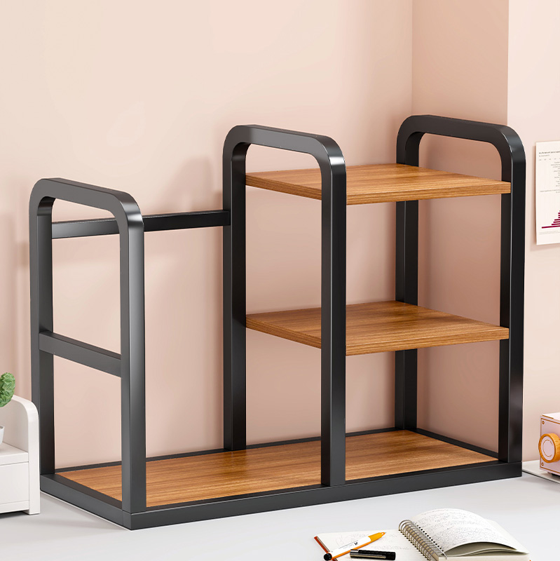 桌面收纳盒宿舍多层整理架办公室文件置物架家用客厅桌上置物架子