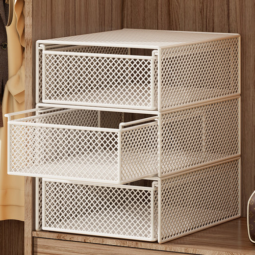 衣柜收纳分层架卧室抽屉