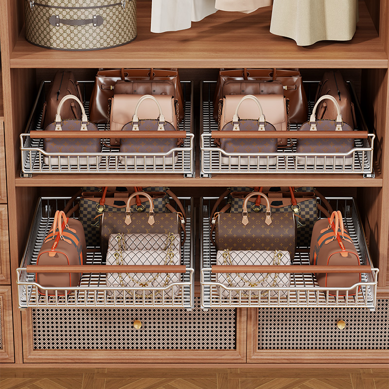 包包收纳手提包挂袋可抽拉包架