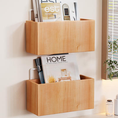 实木卫生间书架置物架浴室