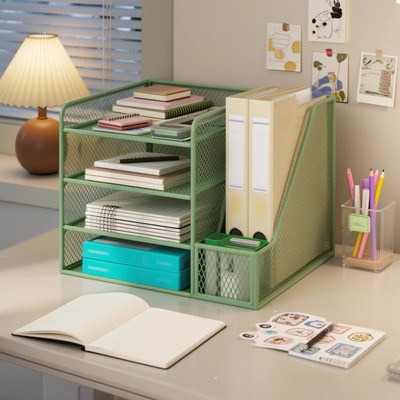 桌面文件架书立架子文件夹