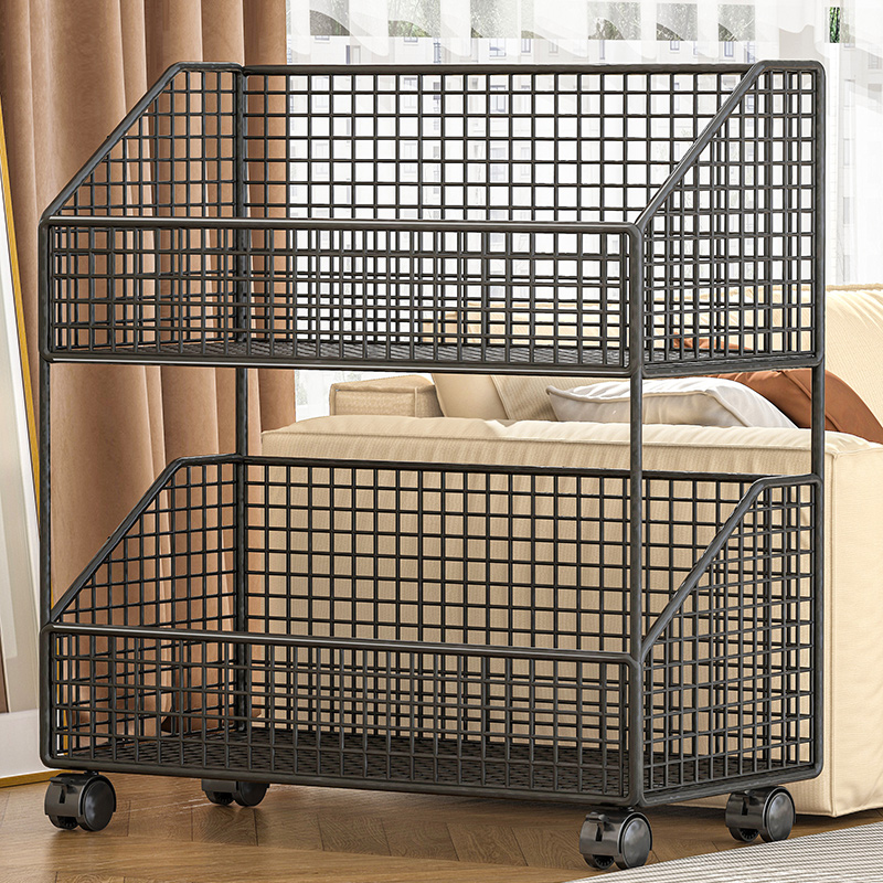 可移动零食置物架储物收纳神器