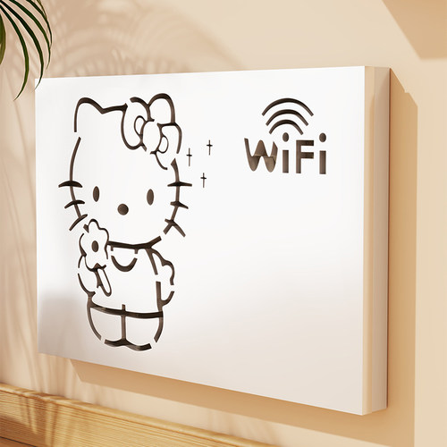 玄关电表箱装饰画背景墙遮挡装饰