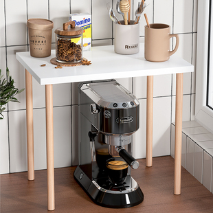 咖啡机置物架咖啡台饮水机高脚收纳架电饭煲厨房台面加高水壶架子