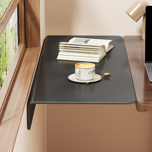 桌面延长板办公书桌免打孔加长加宽缝隙遮挡板台面侧边扩展置物架