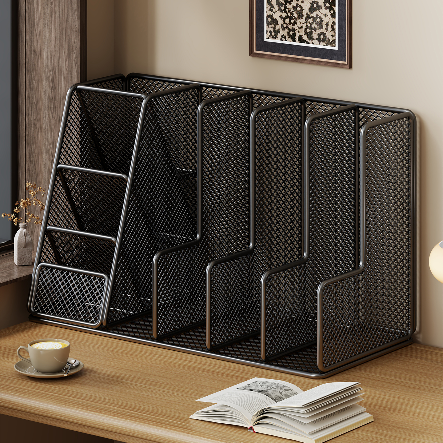 桌面学生书籍书立架书本收纳神器