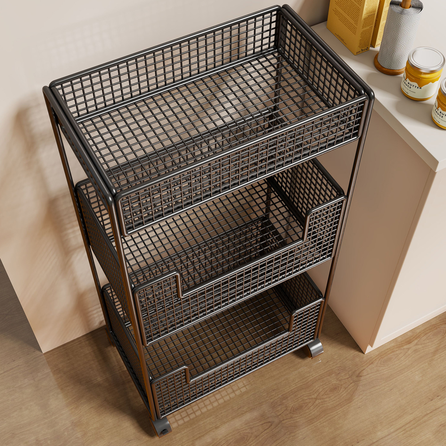 厨房置物架家用收纳架