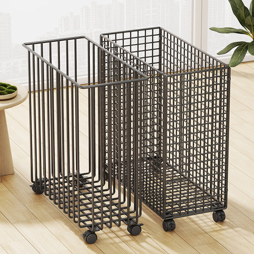 瑜伽垫收纳筐带轮家用运动工具