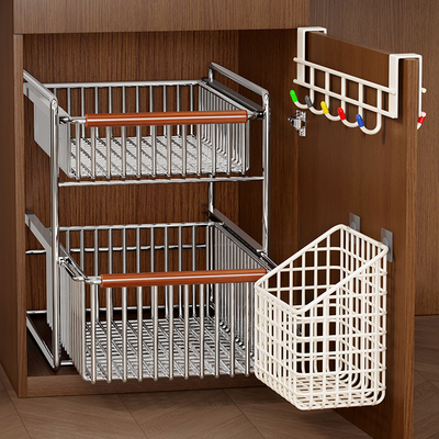 办公桌主机柜收纳神器