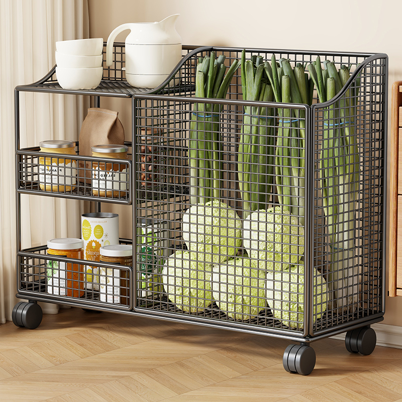 菜篮子置物架厨房可移