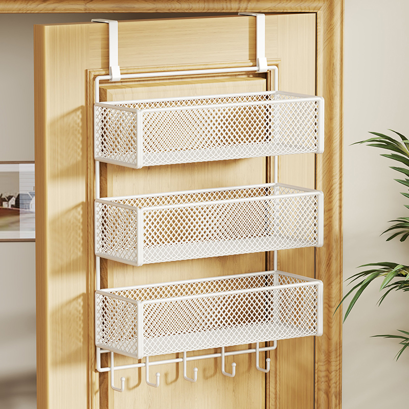 浴室门后挂钩置物架带免打