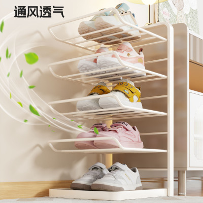 简易鞋架子小窄门口置物架