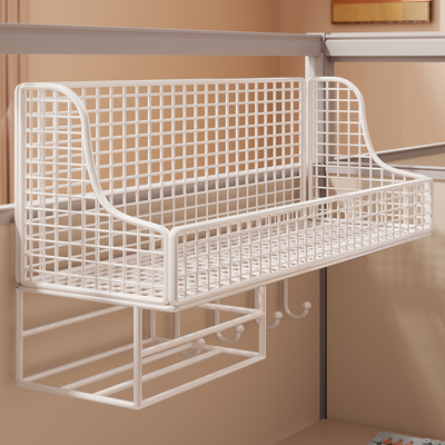 办公室工位神器办公桌置物架